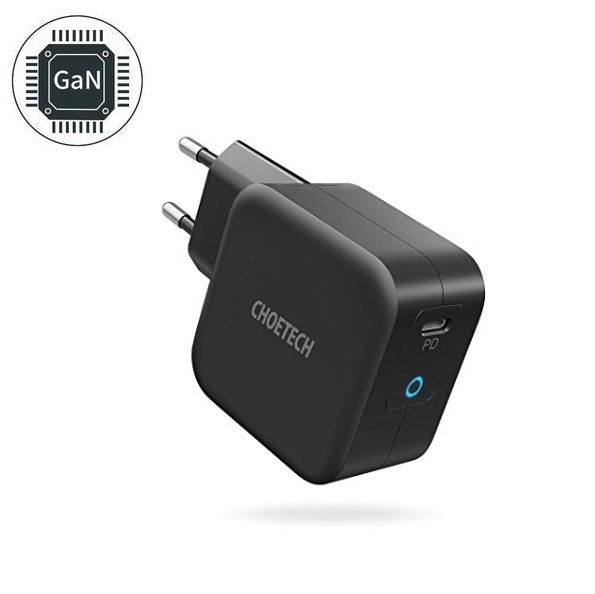 USB-C power adapter with Power Delivery - GaN-Tech - 61W