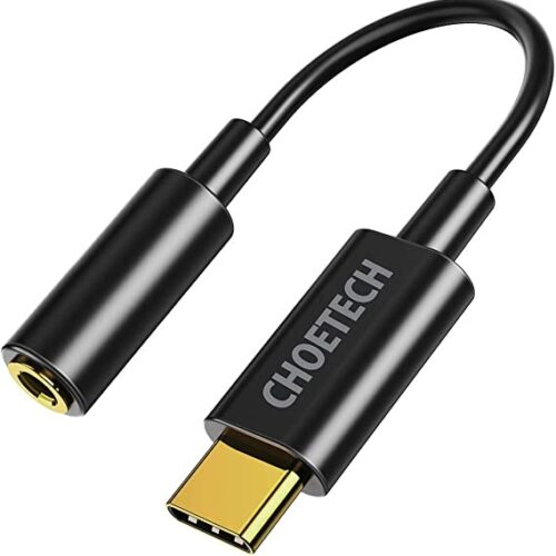 USB-C to 3.5mm audio jack adapter