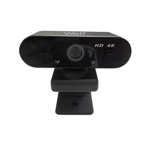 USB Webcam HD4Κ w/microphone 2160P Well 4K01BK-WL