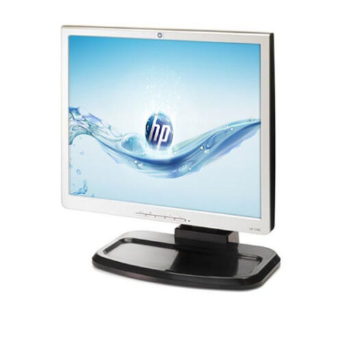 Used Monitor 1740 TFT/HP/17"/1280x1024/Silver/Black/VGA & DVI-D & USB HUB