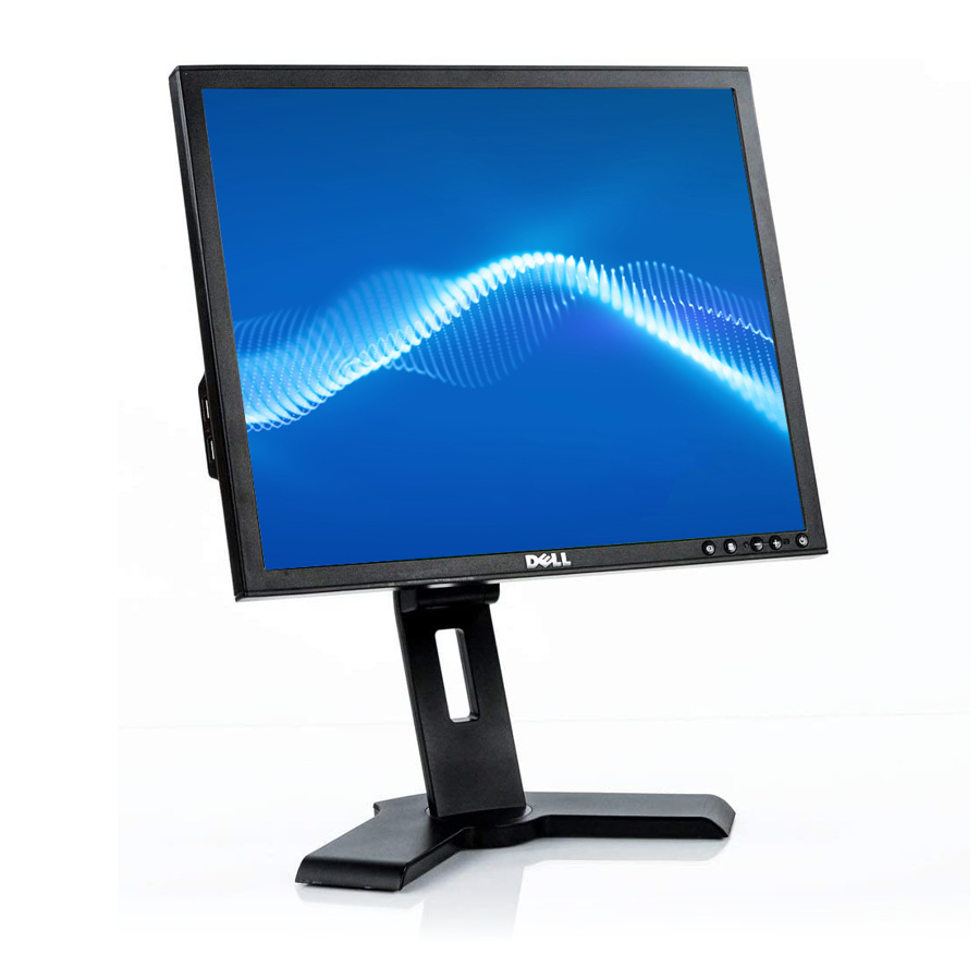 Used Monitor 1908FPx TFT/DELL/19"/1280x1024/Black/Grade B/D-SUB & DVI-D & USB HUB