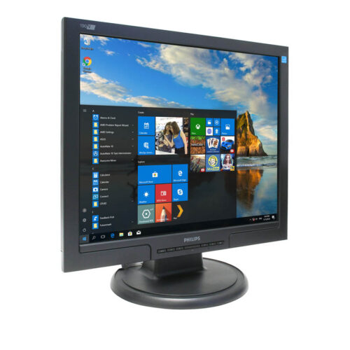 Used Monitor 190V TFT/Philips/19/1280x1024/Black/D-SUB & DVI-D