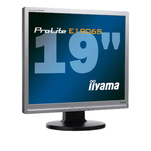 Used Monitor E1906S TFT/Iiyama/19"/1280x1024/Silver/w/Speakers/VGA&DVI-D