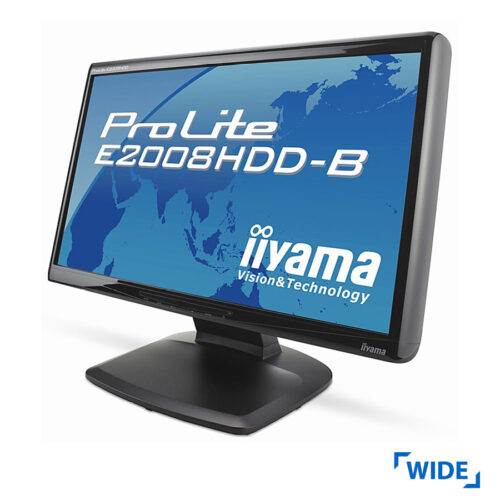 Used Monitor E2008HDD TFT/iiyama/20/1600x900/Wide/Black/VGA & DVI-D
