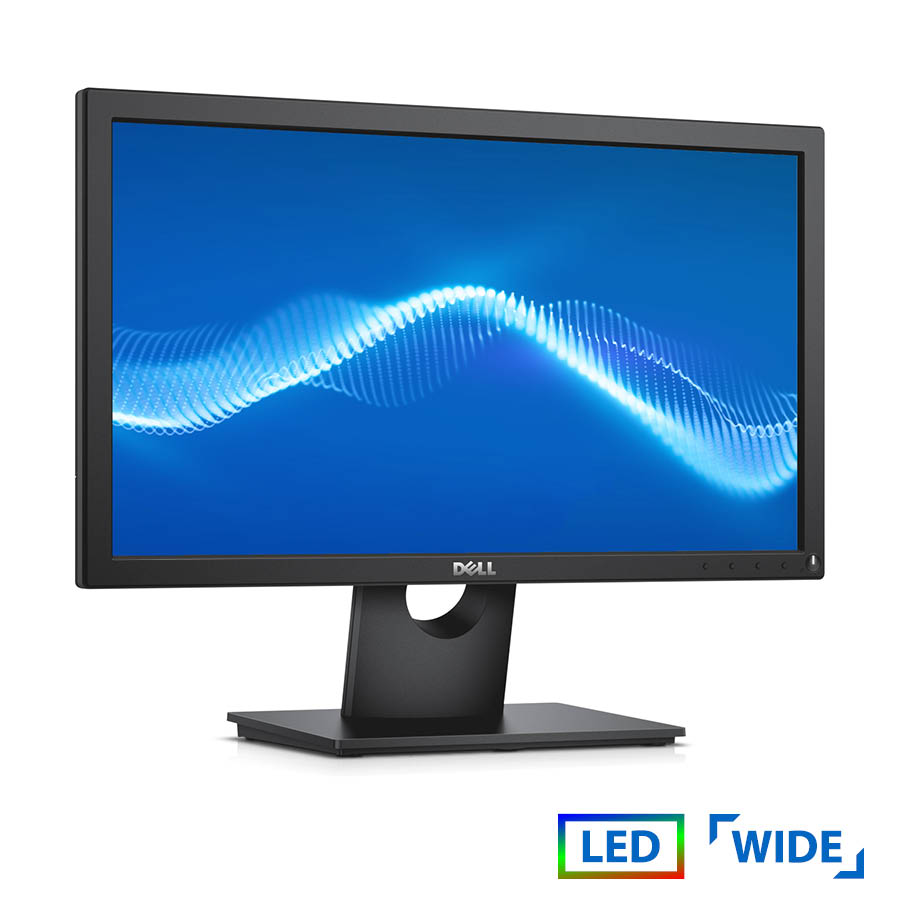 Used Monitor E2016H LED/DELL/20"/1600x900/Wide/Black/Grade B/D-SUB & DisplayPort