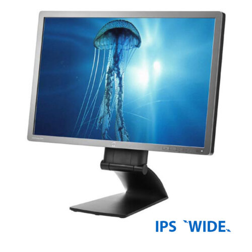 Used Monitor E241i IPS/HP/24"/1920x1200/wide/Silver/Black/D-SUB & DVI-D & DisplayPort & USB HUB