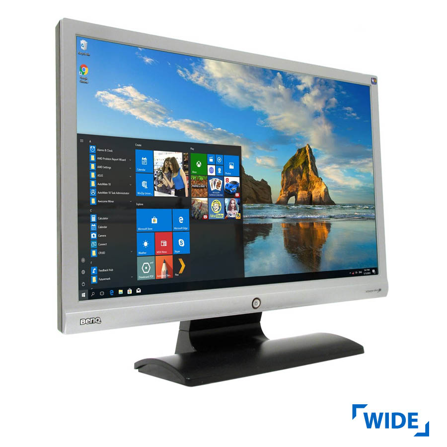 Used Monitor G900WA TFT/BenQ/19/1280x1024/wide/Silver/VGA & DVI-D