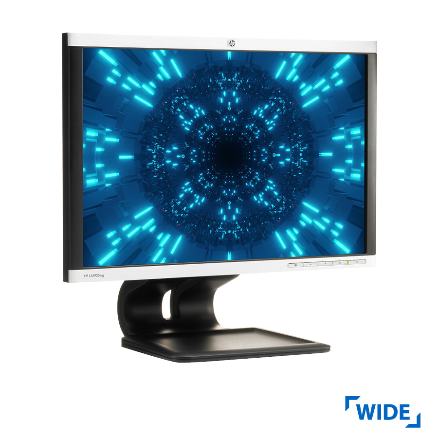 Used Monitor LA1905wg/TFT/HP/19"/1440x900/wide/Silver/Black/Grade B/VGA & DVI-D & DP & USB HUB
