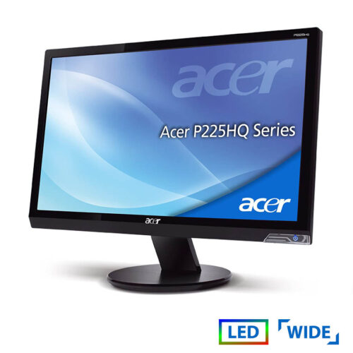 Used Monitor P225HQLbd LED/Acer/22"/1920x1080/wide/Black/VGA&DVI-D