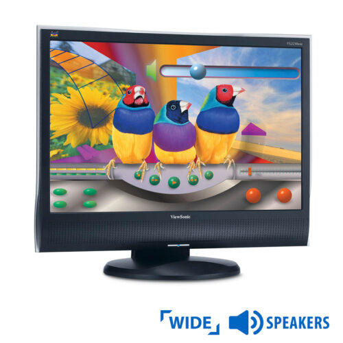 Used Monitor VG2230wm TFT/Viewsonic/22/1680x1050/wide/Black/w/Speakers/VGA&DVI-D