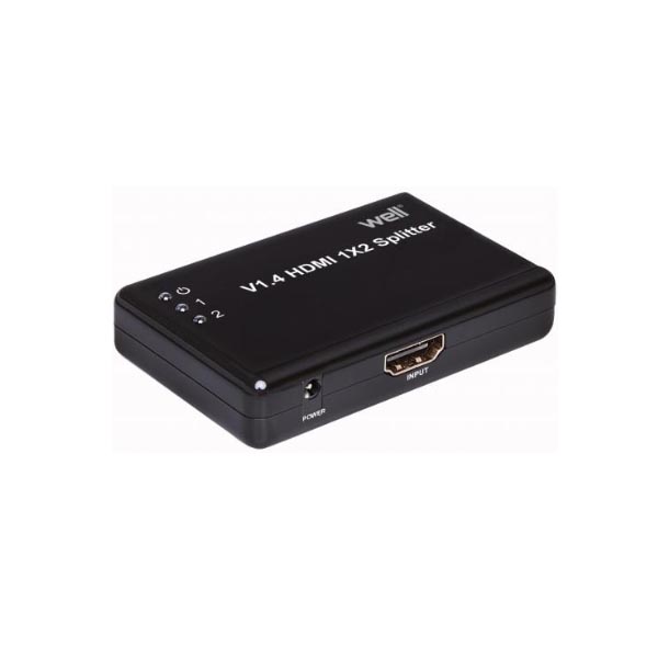 Well Hdmi Splitter 2 port V.1.4 SPLT-HDMI1.4/2-WL