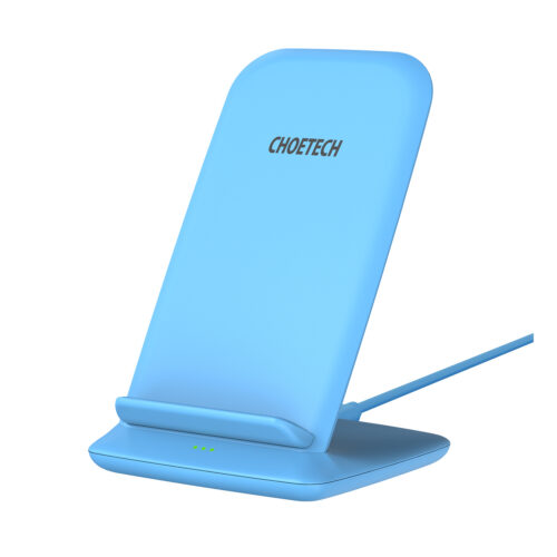 Wireless Qi Charging Holder - 10W - Blue