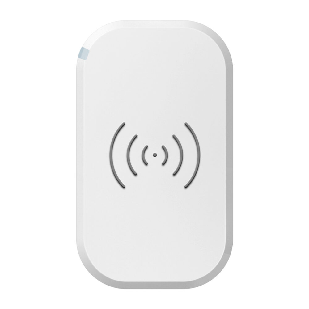 Wireless Qi Smartphone charger with 3 coils - White