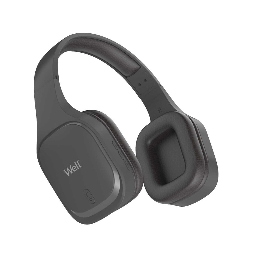 Ακουστικό Bluetooth V5.0 Brave Μαύρο Well BRAVEBK-WL