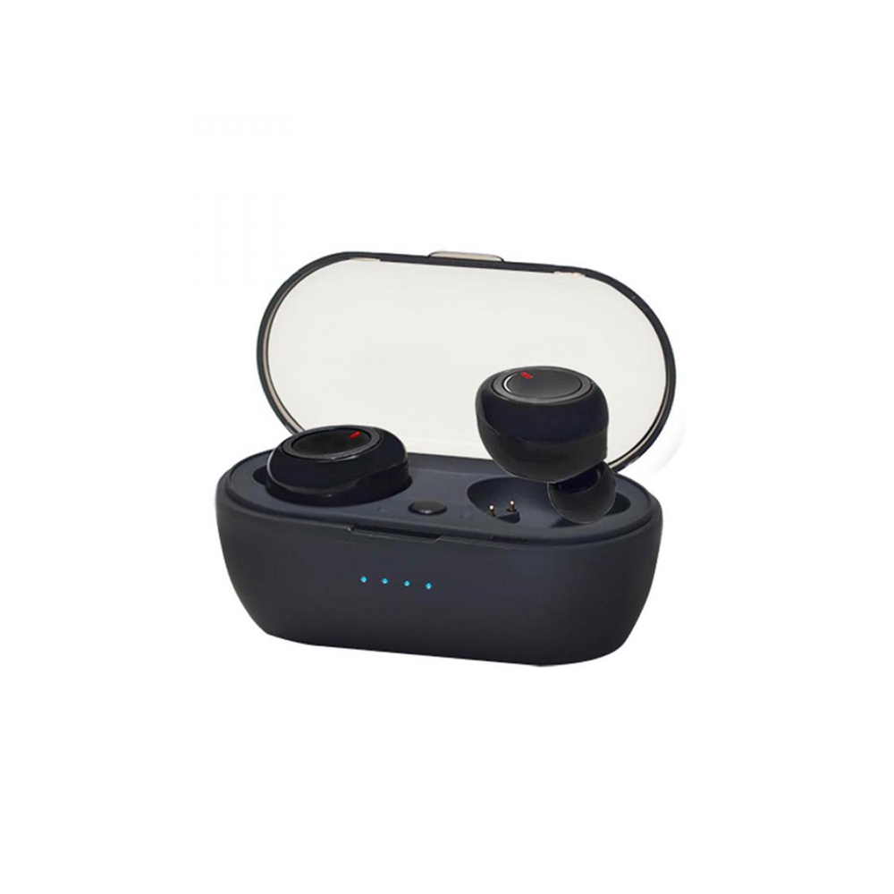 Ακουστικό In-ear Bluetooth Wireless earphones w/Docking Station Μαύρο Vakoss SK-848BK
