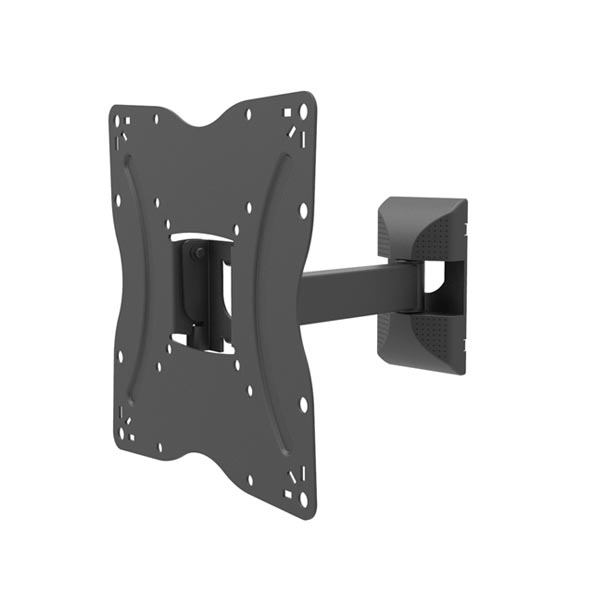 Βάση 13"-42" Μαύρη με μονό βραχίωνα Ρυθμιζόμενη 1M16