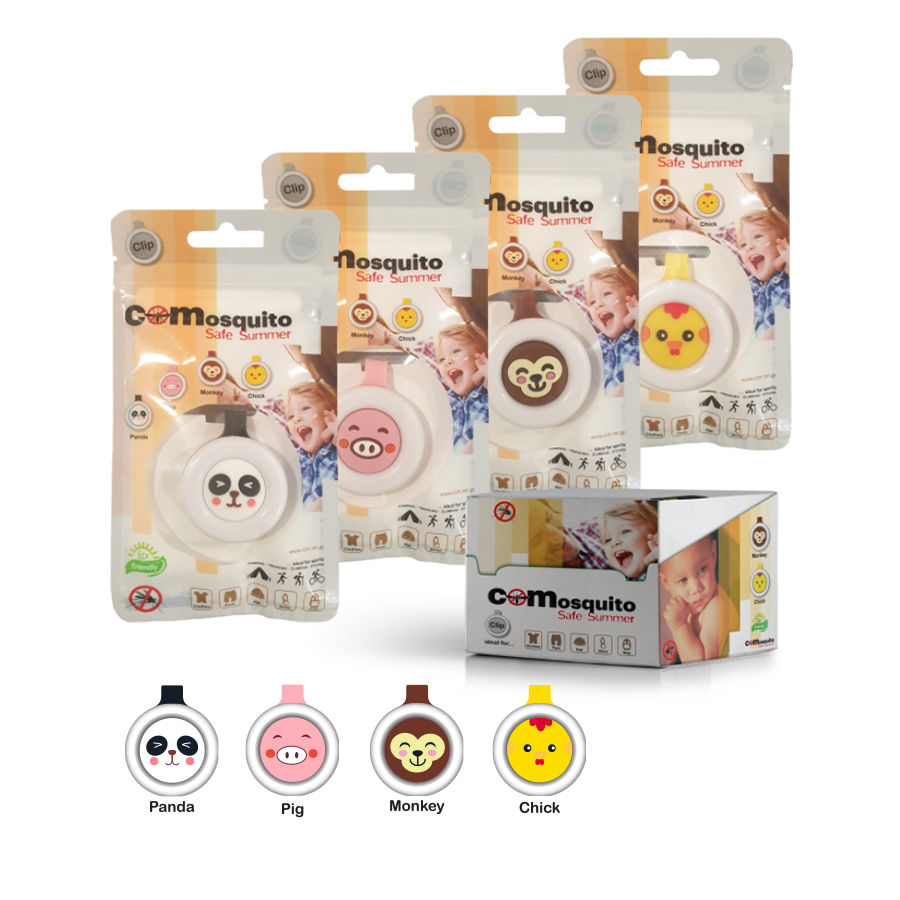 Εντομοαπωθητικά Clip COM συσκ. 24τμχ