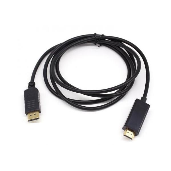 Καλώδιο Display port M σε HDMI M 2m 1080p  Well 2BK-WL