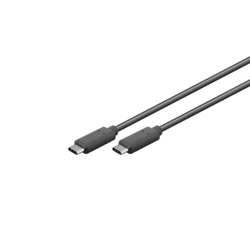 Καλώδιο Type C 3.1 σε USB-C  Φόρτισης - Data 1m Μαύρο Well USBC/USBC-1.0-WL