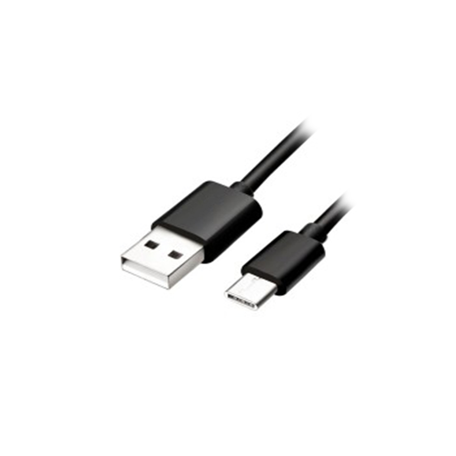 Καλώδιο Φόρτισης - Data Type-C USB 2m  2.4A Μαύρο/Ασημί S-52