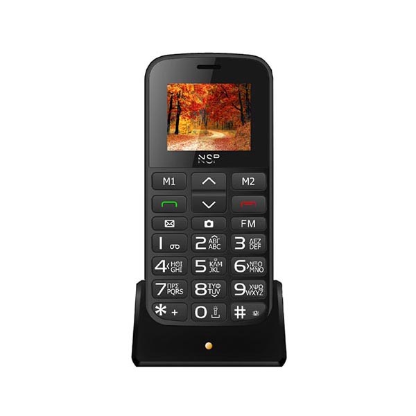 Κινητό NSP 2000DS 1.8" Dual Sim Μαύρο/Κόκκινο