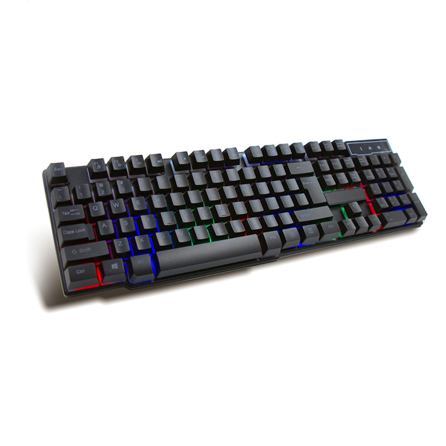 Πληκτρολόγιο Gaming USB Multimedia με οπίσθιο φωτισμό RGB VRGBK7023B