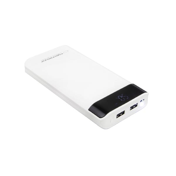 Φορητός Φορτιστής 17400mA Power Bank άσπρο EMP120W