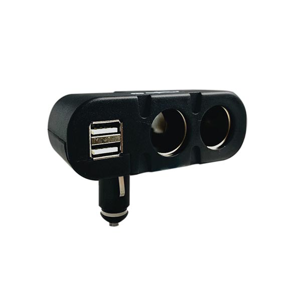 Φορτιστής 48W & επέκταση τροφοδοσίας w/4 έξοδοι από αναπτήρα αυτοκινήτου WF003