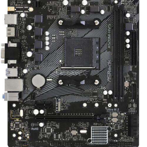 AM4 ASRock A520M-HVS Âµ 90-MXBE60-A0UAYZ