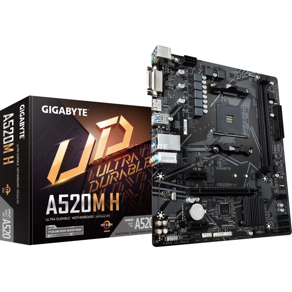 AM4 Gigabyte A520M H Âµ A520M H