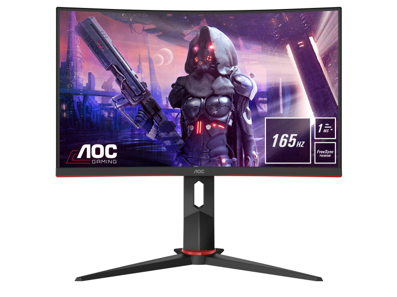 AOC 59.9 cm (23.6inch) -Full HD - LED Black - Red C24G2U