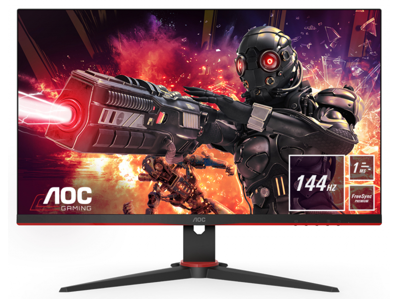 AOC 68.6 cm (27inch) - 1920 x 1080 pixels -LED Black - Red 27G2AE