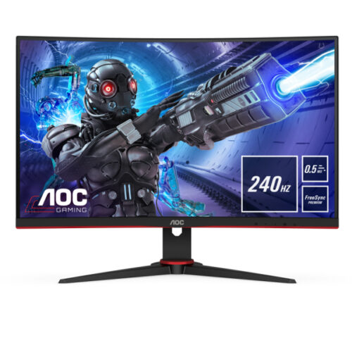 AOC 68.6 cm (27inch) -Full HD - LED - 0.5 ms - Black - Red C27G2ZE
