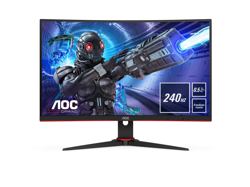 AOC 68.6 cm (27inch) -Full HD - LED - 0.5 ms - Black - Red C27G2ZE