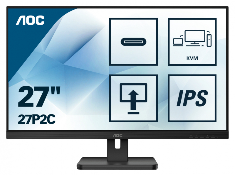 AOC 68,6cm (27) 27P2C   1609 HDMI+DP+USB IPS Lift bl. 27P2C
