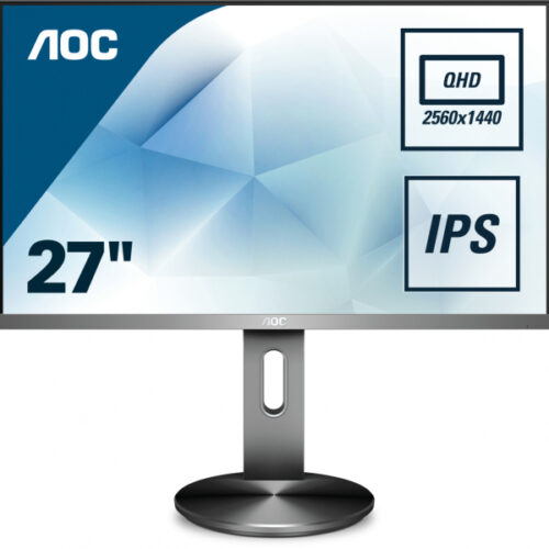 AOC 68,6cm (27) Q2790PQE 1609 2xHDMI+DP+USB grey Q2790PQE