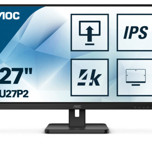 AOC 68,6cm (27) U27P2   1609 HDMI+DP+USB IPS black U27P2