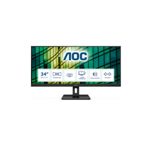 AOC E2 86.4 cm (34inch) - 2560 x 1080 pixels - Full HD+ - LED Black Q34E2A