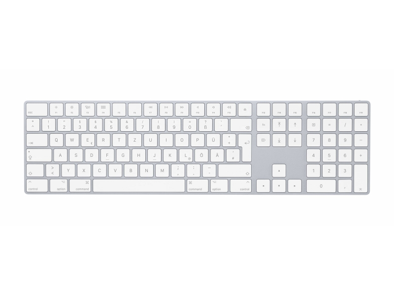 APPLE Magic Keyboard with Numeric Keypad German MQ052D