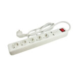 ARCAS Steckdosenleiste 5-fach mit Schalter und 2x USB 1er Shrink