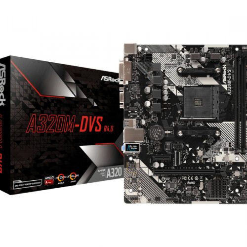 ASROCK A320M-DVS R4.0 (AM4) (D) | Asrock -
