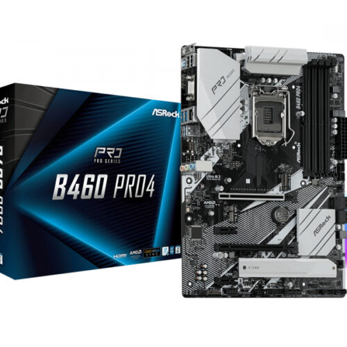 ASROCK B460 Pro4 (1200) (D) | Asrock - 90-MXBCN0-A0UAYZ