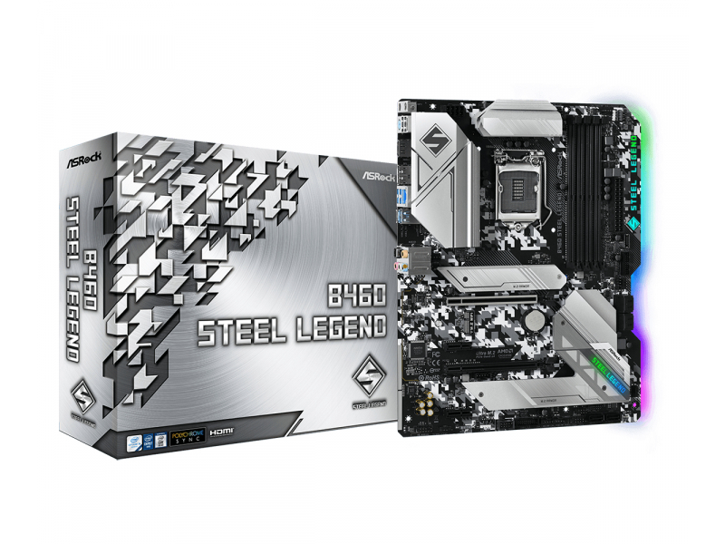 ASROCK B460 STEEL LEGEND (1200) (D) | Asrock - 90-MXBCQ0-A0UAYZ