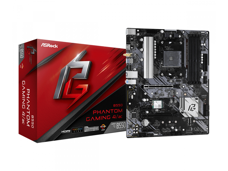 ASROCK B550 PHANTOM GAMING 4