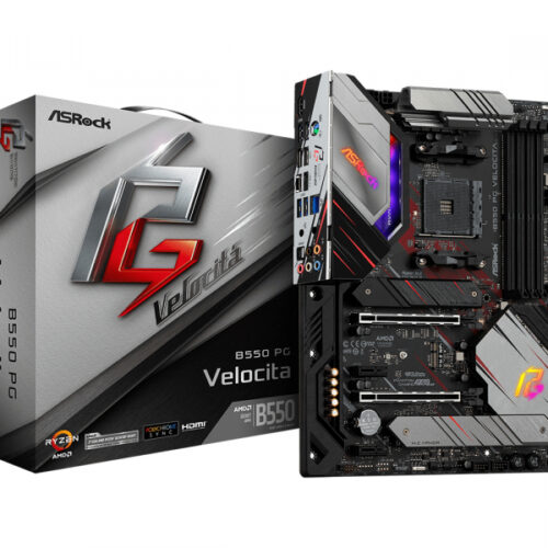 ASROCK B550 PHANTOM GAMING VELOCITA (AM4) (D) | Asrock - 90-MXBD90-A0UAYZ