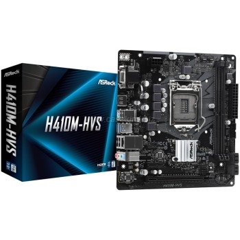 ASROCK H410M-HVS Motherboard micro ATX LGA1200-Sockel 90-MXBDC0-A0UAYZ