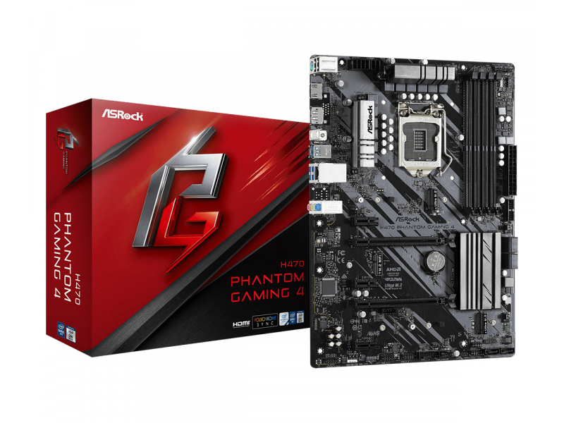 ASROCK H470 Phantom Gaming 4 90-MXBD80-A0UAYZ