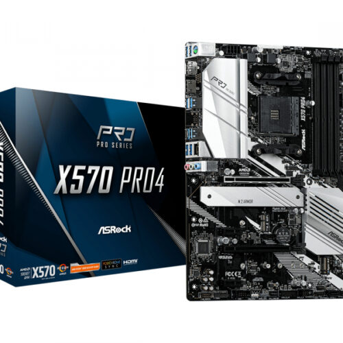 ASROCK X570 Pro 4 (AM4) (D)90-MXBAT0-A0UAYZ