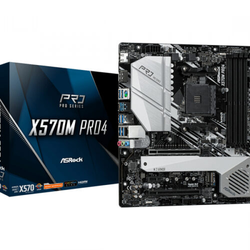 ASROCK X570M Pro 4 (AM4) (D)90-MXBAS0-A0UAYZ