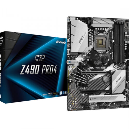 ASROCK Z490 PRO4 Motherboard ATX LGA1200-Sockel 90-MXBC50-A0UAYZ